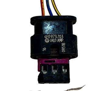 Audi VW Skoda Seat PDC Parking Sensor Loom Plug Connector 4F0973703 Genuine - Image 3