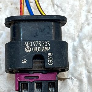 Audi VW Skoda Seat PDC Parking Sensor Loom Plug Connector 4F0973703 Genuine - Image 9