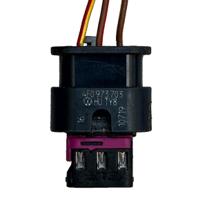 Audi VW Skoda Seat PDC Parking Sensor Loom Plug Connector 4F0973703 Genuine - Image 3