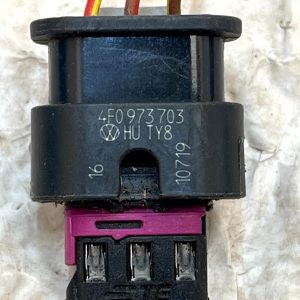 Audi VW Skoda Seat PDC Parking Sensor Loom Plug Connector 4F0973703 Genuine - Image 9