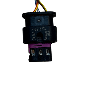 Audi VW Skoda Seat Parking Sensor Wiring Loom Plug Connector 4F0973703 Genuine - Image 2