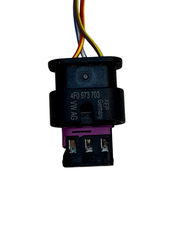 Audi VW Skoda Seat Parking Sensor Wiring Loom Plug Connector 4F0973703 Genuine 178459285164 2