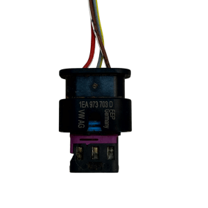 Audi Volkswagen Seat Skoda PDC Parking Sensor Plug Connector 1EA973703D Genuine - Image 2