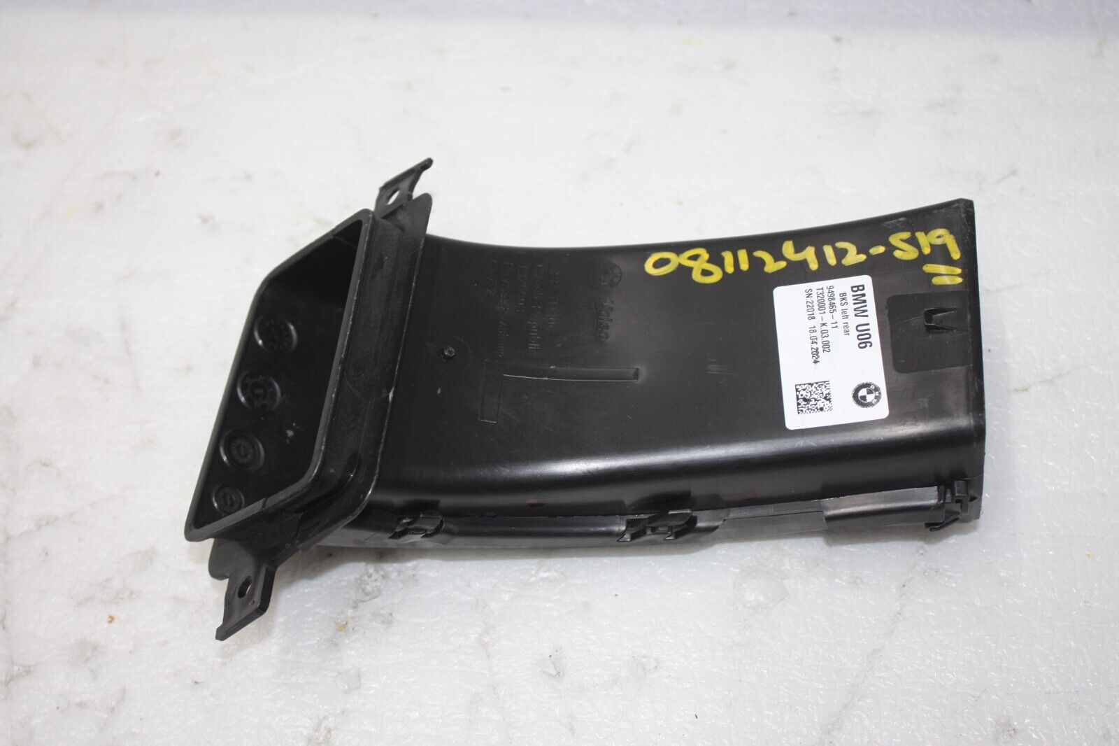 BMW 2 Series Active Tourer U06 Rear Left Air Duct 2022 ON 9498465 Genuine