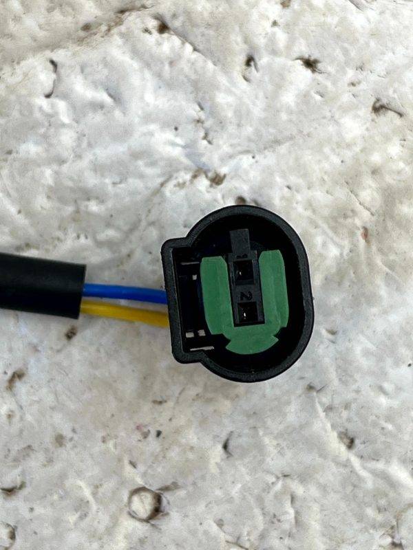 BMW 3 5 series E46 E60 Air Temperature Sensor Plug Connector 0 968405 1 Genuine 178516369504 7