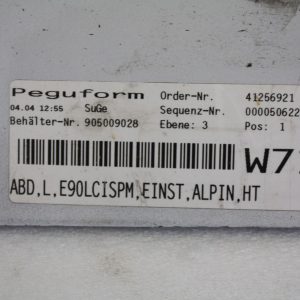 BMW 3 Series E90 LCI Left Side Skirt 2005 TO 2008 51777906507 Genuine - Image 9