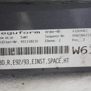 BMW 3 Series E92 E93 Right Side Skirt 2006 TO 2010 51777130874 Genuine - Image 11