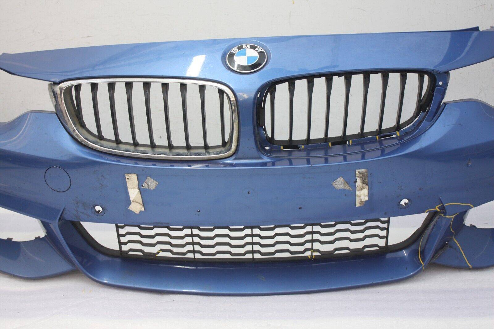 BMW-4-Series-F32-F33-F36-M-Sport-Front-Bumper-2014-TO-2017-51118054502-DAMAGED-176645249914-2