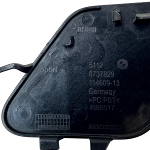 BMW IX I20 Rear Bumper Tow Hook Cap Cover 2021 ON 51128737829 Genuine - Image 10