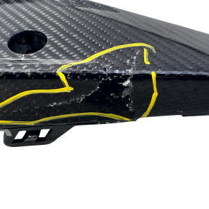 BMW X4M F98 Front Bumper Lower Carbon Grill Trim 18-21 8077062 Genuine - Image 13