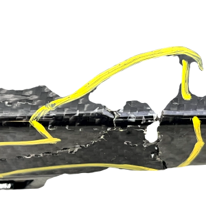 BMW X4M F98 Front Bumper Lower Carbon Grill Trim 18-21 8077062 Genuine *DAMAGED* - Image 15