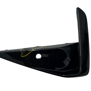 BMW X4M F98 Front Bumper Lower Carbon Grill Trim 18-21 8077062 Genuine *DAMAGED* - Image 1