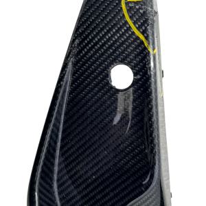 BMW X4M F98 Front Bumper Lower Carbon Grill Trim 18-21 8077062 Genuine *DAMAGED* - Image 5