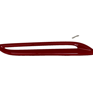 Bentley Continental Supersports Left Bonnet Inlet Trim 09-11 3W8807959C Genuine - Image 1