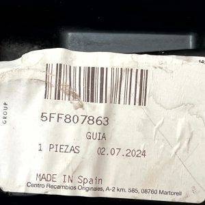 Cupra Formentor Rear Bumper Center Mounting Bracket 2020-2024 5FF807863 Genuine - Image 12