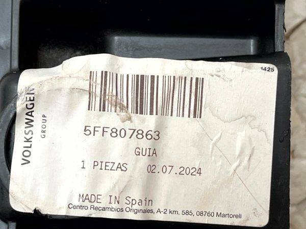 Cupra Formentor Rear Bumper Center Mounting Bracket 2020 2024 5FF807863 Genuine 178521838944 12