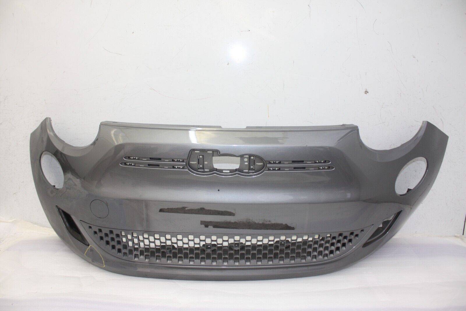 Fiat 500E Front Bumper 2021 ON 735714055 Genuine DAMAGED 176642346074