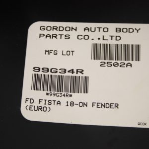 Ford Fiesta Front Right Wing 2017 TO 2022 *AFTER MARKET* *DAMAGED* - Image 14
