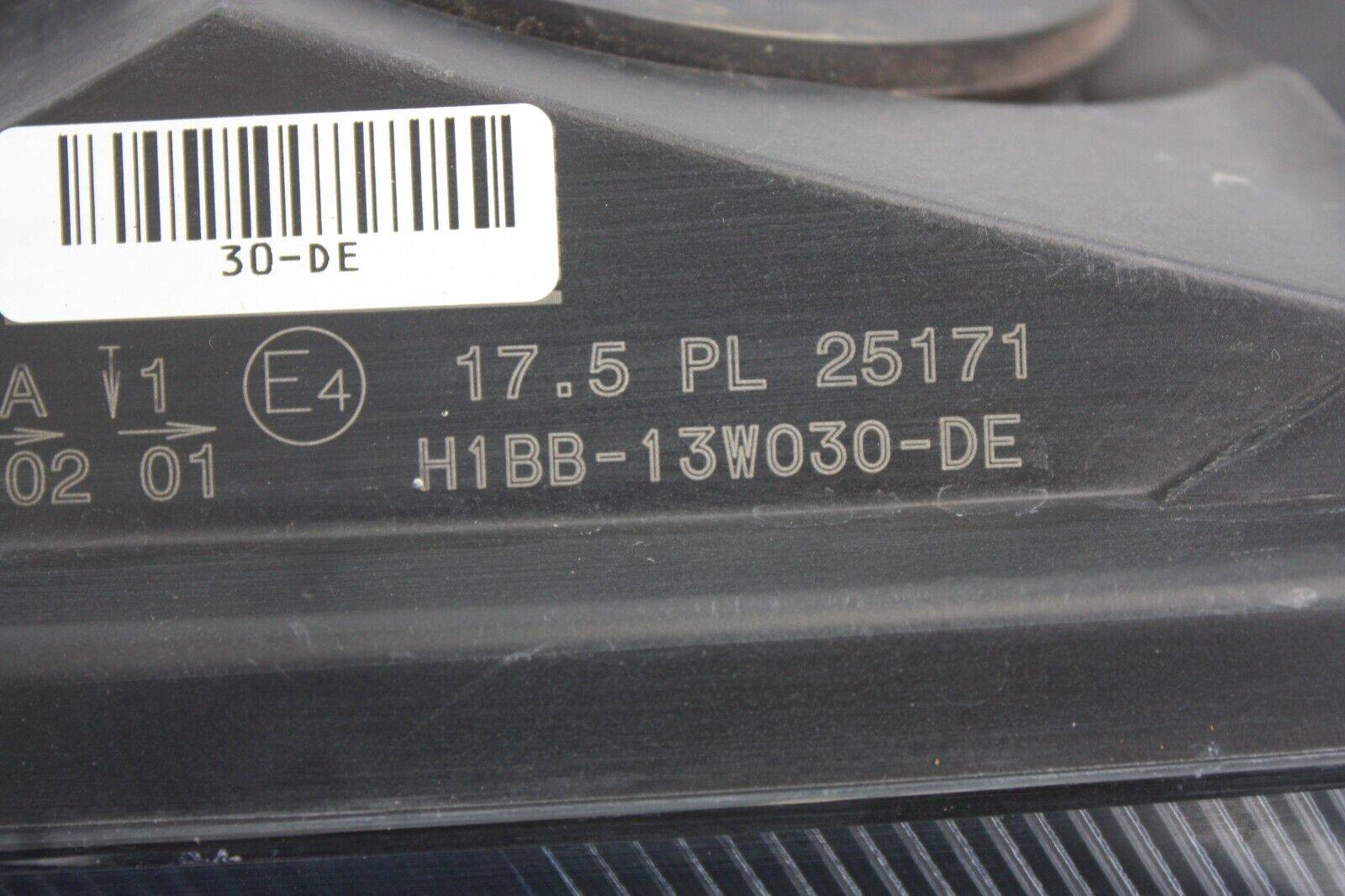 Ford-Fiesta-Left-Side-Headlight-H1BB-13W030-BE-Genuine-175688095144-9