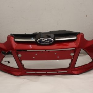 Ford Focus Front Bumper 2011 TO 2014 BM51-17757-A Genuine *DAMAGED* - Image 1