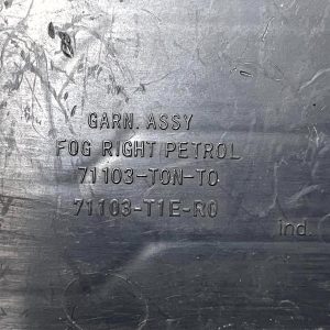 Honda CR-V Front Bumper Right Lower Grill Trim 2015 TO 2018 71103-T0N-T0 Genuine - Image 10