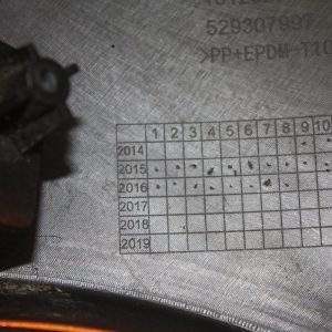 MG GS Rear Bumper Left Side Corner 2016 ON 10123074 Genuine - Image 9