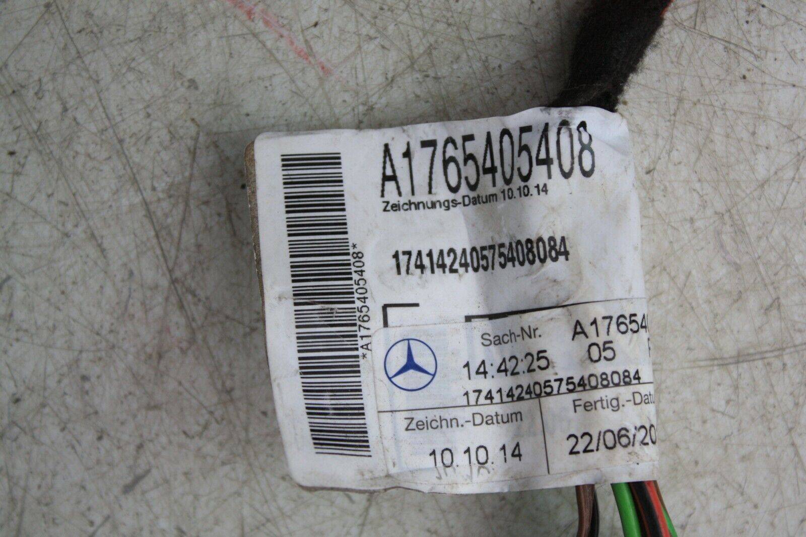Mercedes-A-Class-W176-Front-Door-Wiring-Harness-A1765405408-Genuine-175367522034-5