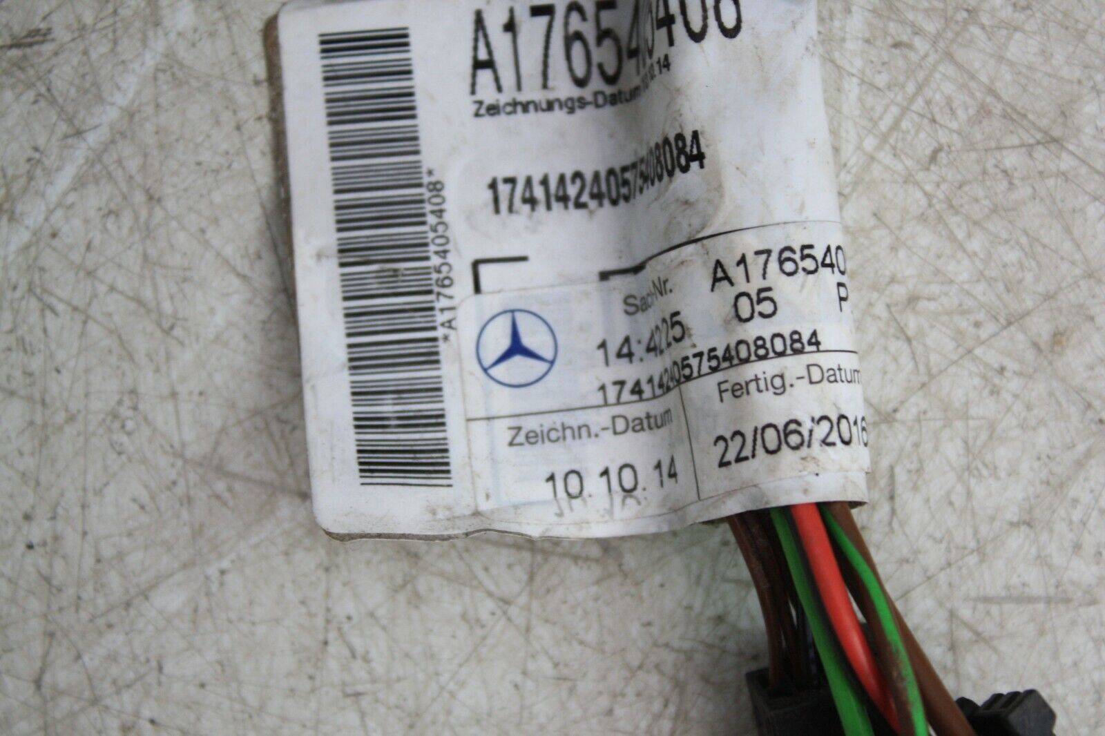 Mercedes-A-Class-W176-Front-Door-Wiring-Harness-A1765405408-Genuine-175367522034-6