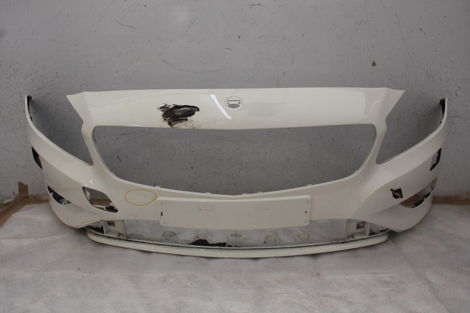 Mercedes A Class W176 SE Front Bumper 2012 TO 2015 A1768850025 Genuine *DAMAGED*