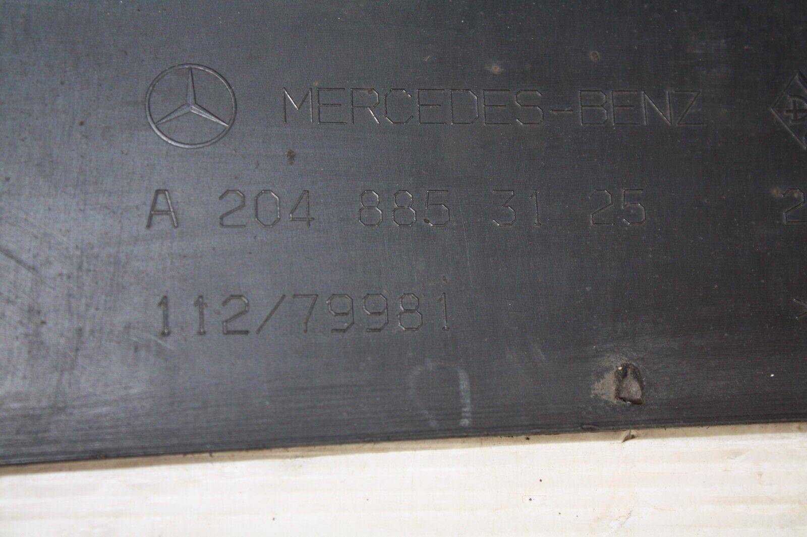 Mercedes-C-Class-W204-AMG-Rear-Bumper-2007-TO-2011-A2048852925-Genuine-175949609774-13