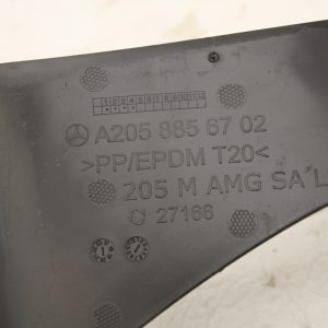 Mercedes C Class W205 AMG Front Bumper Left Trim 2014 TO 2018 A2058856702 - Image 9
