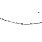 Mercedes C Class W206 Front Bumper Right Trim Moulding 22 ON A2068854202 Genuine 178315690424