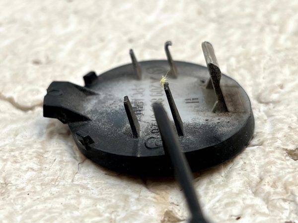 Mercedes CLK C209 Rear Bumper Tow Eye Cap Cover 2005 2009 A2098850126 Genuine 178461891184 8