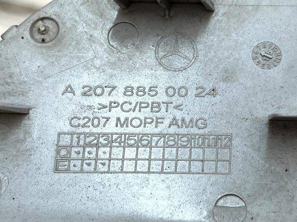 Mercedes E Class C207 AMG Front Bumper Tow Hook Cap Cover A2078850024 Genuine 178424154644 11