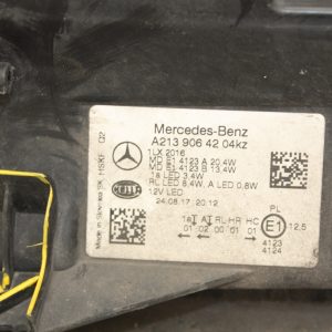 Mercedes E Class W213 Right LED Headlight 16 TO 20 A2139064204 Genuine *DAMAGED* - Image 12