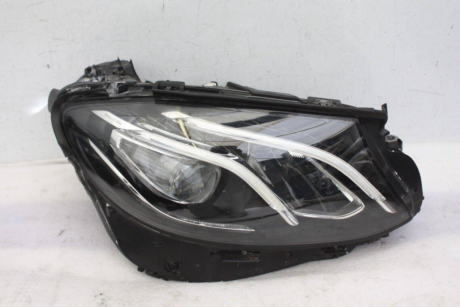 Mercedes E Class W213 Right Side LED Headlight 2018 A2139068006 Genuine 176581797094