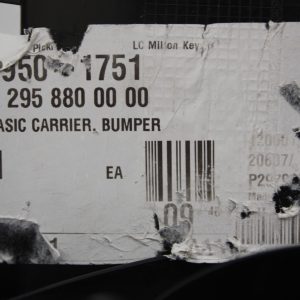 Mercedes EQC V295 Rear Bumper Support Bracket A2958858600 Genuine - Image 9