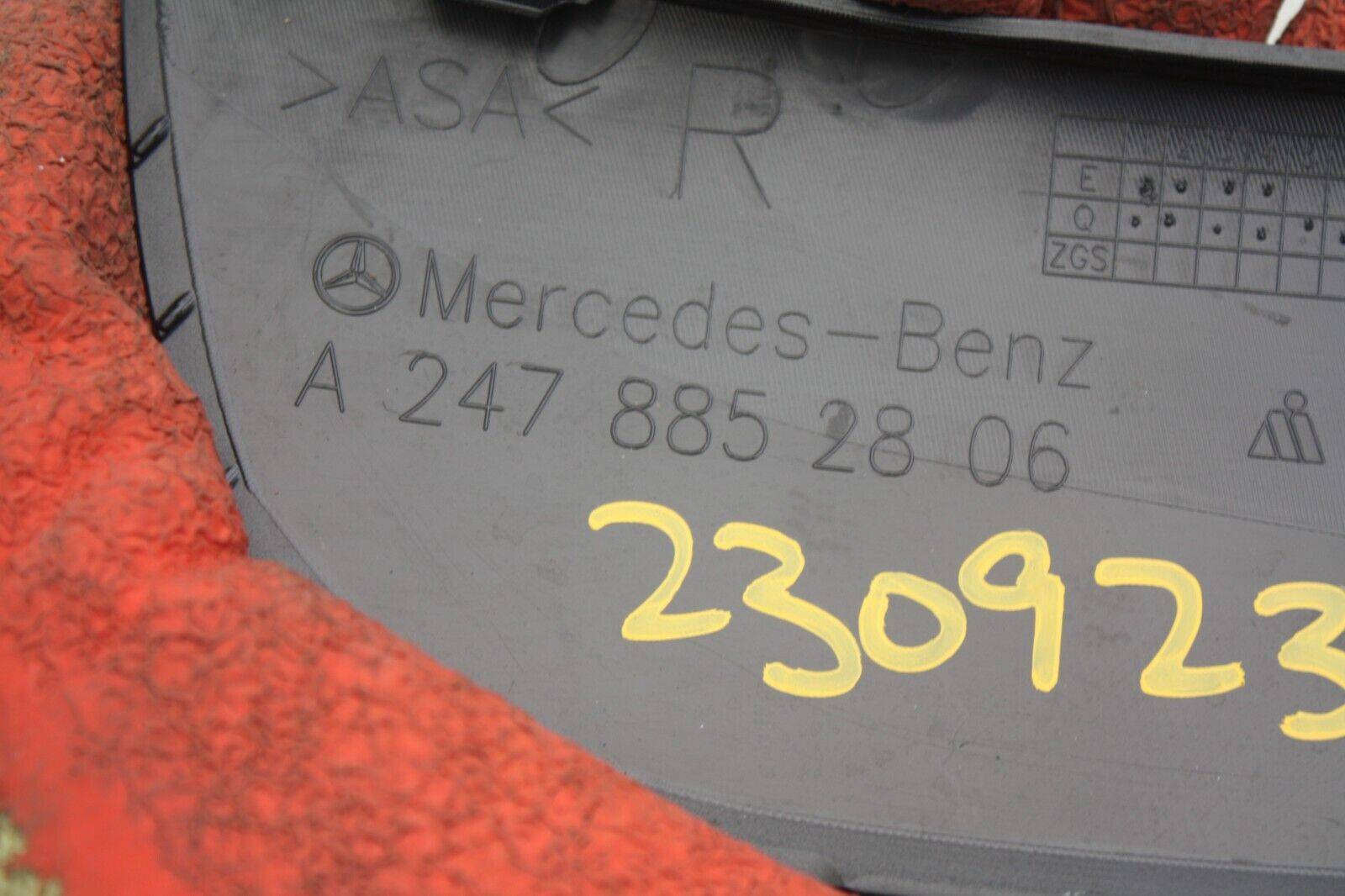 Mercedes-GLA-H247-Front-Bumper-Right-Side-Trim-A2478852806-Genuine-175918245744-11