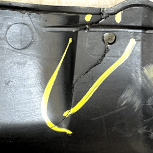 Mercedes GLB X247 Rear Bumper Undertray Cover Trim 2020 ON A2476900103 Genuine - Image 7