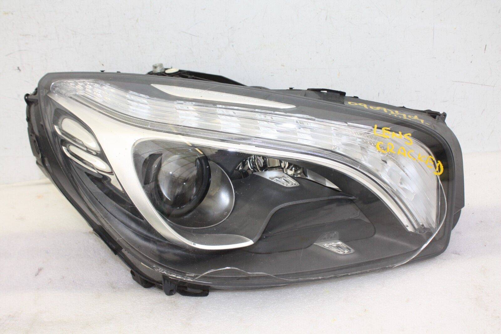 Mercedes SL R231 AMG Right Xenon Headlight 2023 A2318207461 LENS CRACKED 176567930844