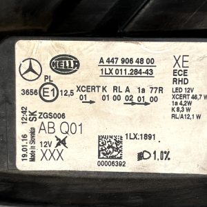 Mercedes V-Class W447 Front Left LED Headlight Lamp 15-20 A4479064800 Genuine - Image 16