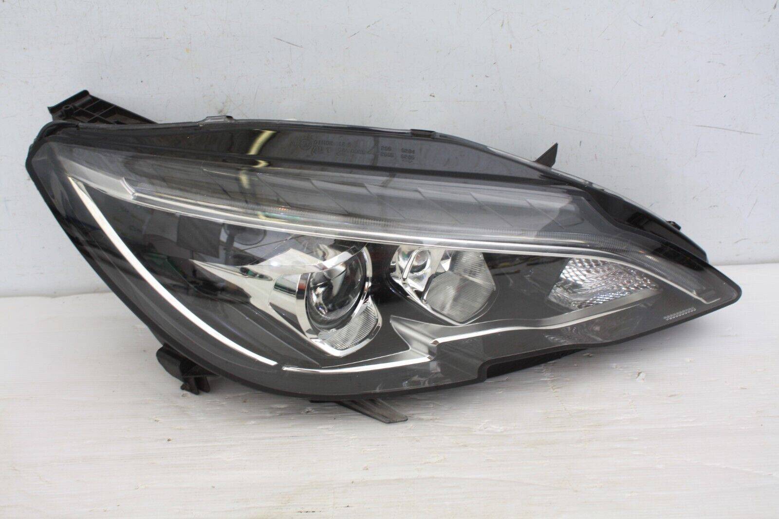 Peugeot 308 Right Side Headlight 2014 TO 2017 1628555580 Genuine 175988361024