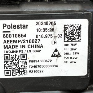Polestar 4 Front Left Side Headlight Headlamp 2023 ON 80010654 Genuine - Image 19