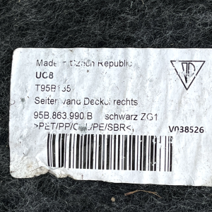 Porsche Macan Rear Right Boot Panel Side Pocket Trim 2021 ON 95B863990B Genuine - Image 11