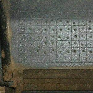 RANGE ROVER REAR RIGHT DOOR LOWER MOULDING TRIM 2002 TO 2005 8263898 - Image 5