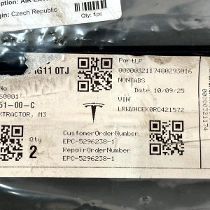 Tesla Model 3 Rear Left Quarter Panel Air Vent Grille 19-25 1098751-00-C Genuine - Image 13