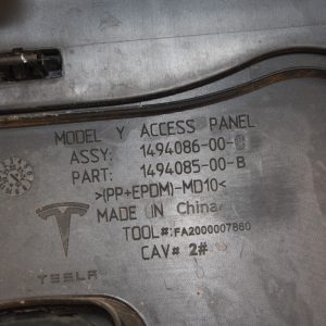 Tesla Model Y Front Boot Trim 1494086-00-C Genuine - Image 16
