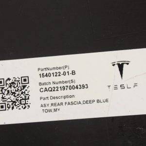 Tesla Model Y Rear Bumper 2022 TO 2025 1494005-00-B Genuine - Image 13