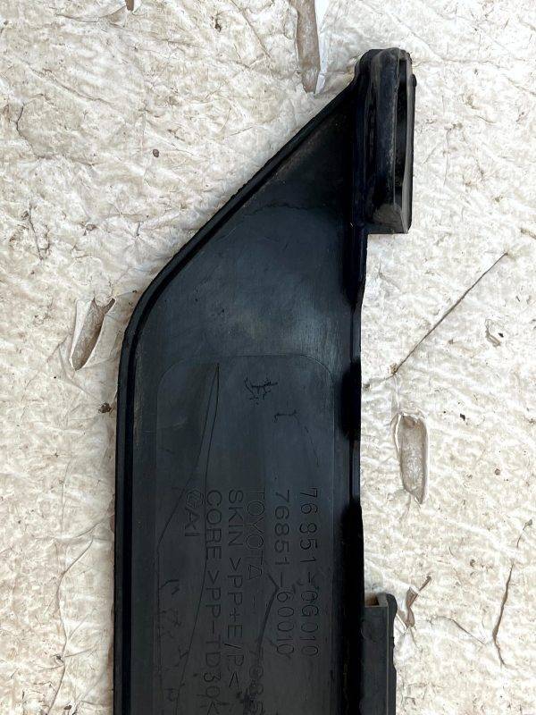 Toyota Land Cruiser Front Bumper Left Spoiler Cover 15 18 76851 0G010 Genuine 178409490494 6