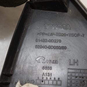Toyota Yaris Front Bumper Left Grill 2014 TO 2017 81482-0D270 Genuine *DAMAGED* - Image 13